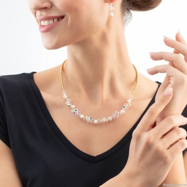 Колье Coeur de Lion, Crystal-Gold, 1136/10-1816 Колье Coeur de Lion, Crystal-Gold, 1136/10-1816