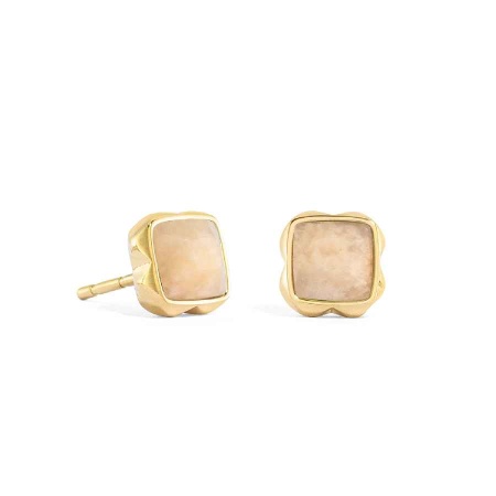 Серьги Coeur de Lion, Cream jade (June), 1301/21-1424