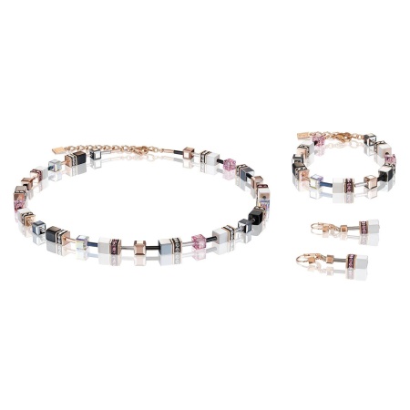 Серьги Coeur de Lion, Light Rose 4013/20-1920. Германия