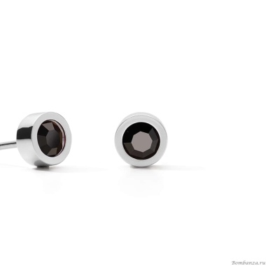 Пусеты Coeur de Lion, Black-Silver Пусеты Coeur de Lion, Black-Silver