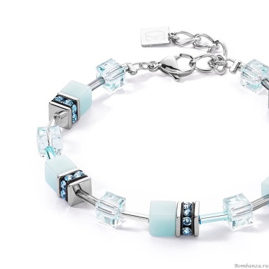 Браслет Coeur de Lion, Light Aqua, 4020/30-2020 Браслет Coeur de Lion, Light Aqua, 4020/30-2020. Германия