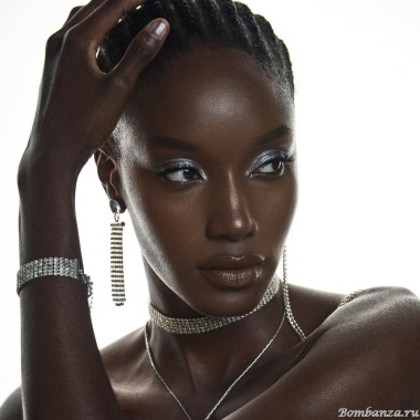 Серьги VIDDA, Eternity, с кристаллами Swarovski, VD23.2-01791 янтарный