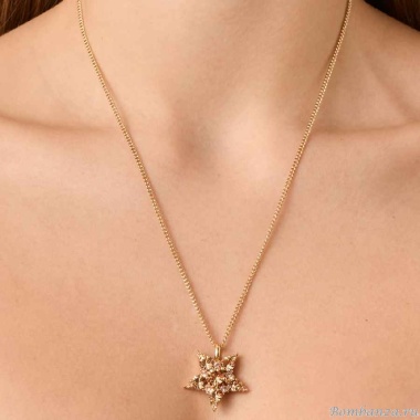 Колье Dyrberg Kern, LYRA SG GOLDEN, 450042 Колье Dyrberg Kern, LYRA SG GOLDEN, 450042