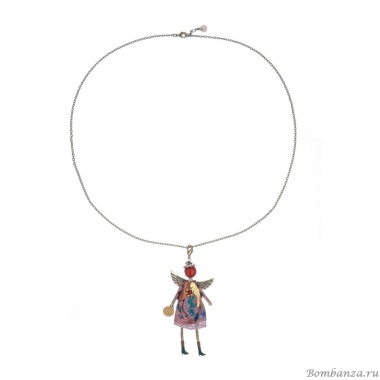 Подвеска Miamelie, кукла Летиция с крыльями, MiA-2401-CL5868 золотистый