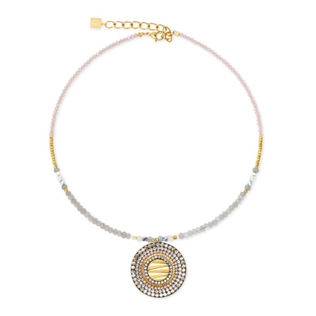 Колье Coeur de Lion, Beige-Gold, 2036/10-1016