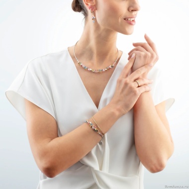 Серьги Coeur de Lion, Multicolour Pastel 1, 2038/20-1522 Серьги Coeur de Lion, Multicolour Pastel 1, 2038/20-1522