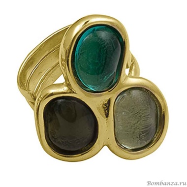 Кольцо Ciclon, ÁGATA TURQUESA K230504-12-10 G/G Кольцо Ciclon, ÁGATA TURQUESA K230504-12-10 G/G