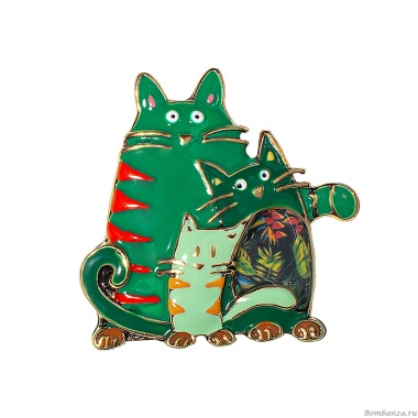 Брошь Shadore, Котики