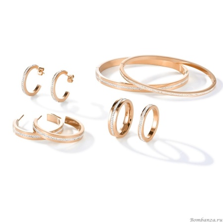 Браслет Coeur de Lion, Crystals 0229/37-1800. Германия