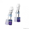 Серьги Coeur de Lion GeoCUBE®, Blue-Purple, 2838/20-0708 Серьги Coeur de Lion GeoCUBE®, Blue-Purple, 2838/20-0708