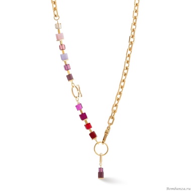 Колье Coeur de Lion, Purple-Red, 4712/10-0803