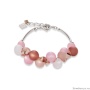 Браслет Coeur de Lion, Rose-Beige Swarovski 4994/30-1910. Германия