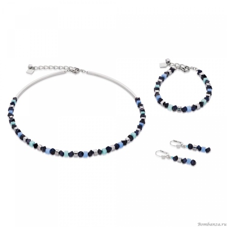 Колье Coeur de Lion, Blue-aqua 4911/10-0737. Германия