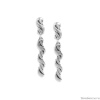 Серьги ORI TAO, Shibari, с крученой подвеской, OT23.1-12-30582 серебристый Серьги ORI TAO, Shibari, с крученой подвеской, OT23.1-12-30582 серебристый