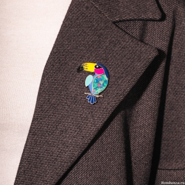 Брошь Shadore, Тукан