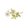 Брошь Букет Natural pearl, XR12097A3 G
