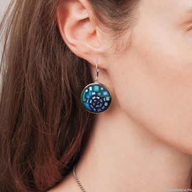 Серьги Fiore Luna,, AE01235-11 BL/S