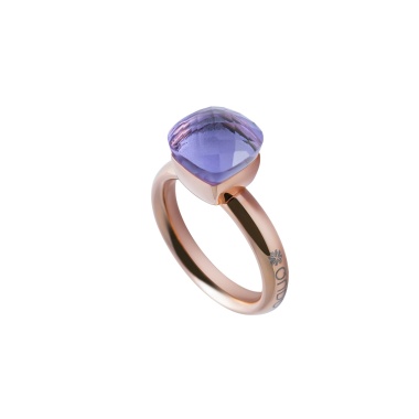 Кольцо Qudo, Firenze medium orchid 17.2 мм 611984 R/RG Кольцо Qudo, Firenze medium orchid 17.2 мм 611984 R/RG