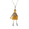 Подвеска Miamelie, кукла Силвианн, MiA-2408-CL7419 золотистый Подвеска Miamelie, кукла Силвианн, MiA-2408-CL7419 золотистый