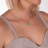 Колье Tra-la-ra, Fluor, с подвеской из смолы, TLR23-235P205 зеленый