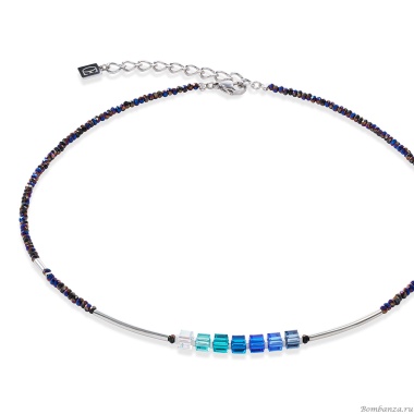 Колье Coeur de Lion, Blue, 5027/10-0700 Колье Coeur de Lion, Blue, 5027/10-0700