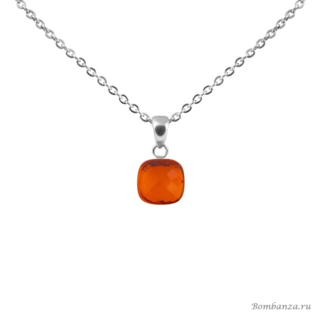 Колье Qudo, Firenze orange glow 400330.1 BR/S