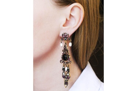 Серьги Alcozer & J, Classic, OP4924C