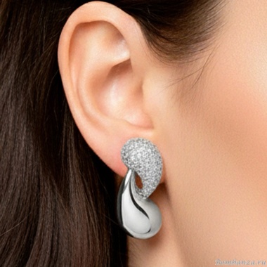 Серьги Fiore Luna,, AG210038E-002 S Серьги Fiore Luna,, AG210038E-002 S