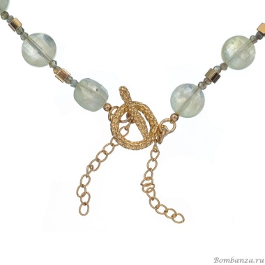 Колье Lanzerotti, Ispirazione, пренит, хризолит, LZ-24.10-410 мятный