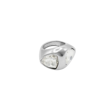 Кольцо Ciclon, Majestic, с кристаллами, CN-251500 хрустальный, 18