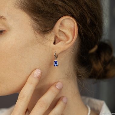 Серьги Fiore Luna, SAPPHIRE, ACE29031-03 Серьги Fiore Luna, SAPPHIRE, ACE29031-03