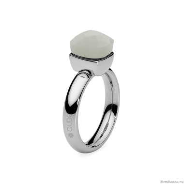 Кольцо Qudo, Firenze Light Grey Opal 17.2 мм 610322 BW/S Кольцо Qudo, Firenze Light Grey Opal 17.2 мм 610322 BW/S