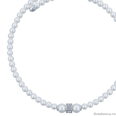 Колье Fiore Luna, Cylinder Crystal, B2409PE-N02.1 BW/S