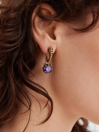 Серьги Fiore di Firenze SEGRETI DELL'OCEANO OR0588-2033 AMETISTA