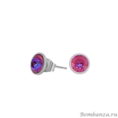 Пусеты Fiore Luna, Lotus Pink Delite