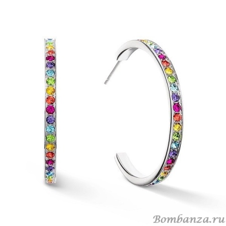 Пусеты Coeur de Lion, Multicolour Silver 0128/21-1517 Пусеты Coeur de Lion, Multicolour Silver 0128/21-1517. Германия