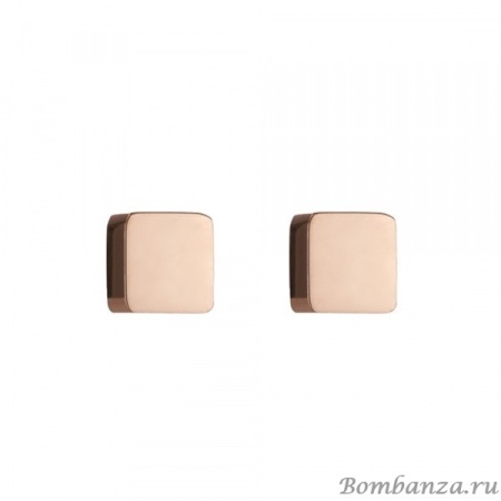 Пусеты Coeur de Lion,  Rose Gold 0400/21-1620. Германия