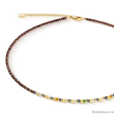 Колье Coeur de Lion, Brown-Olive, 4359/10-1109 Колье Coeur de Lion, Brown-Olive, 4359/10-1109