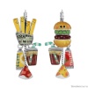 Серьги TARATATA, Ketchup, асимметричные,смола,блестки,микрошарики, TT-W23-08756-10M серебристый Серьги TARATATA, Ketchup, асимметричные,смола,блестки,микрошарики, TT-W23-08756-10M серебристый