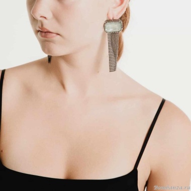 Серьги Katerina Vassou, Agram, с кристаллом, KV24.2-401502BAGAVE аквамариновый Серьги Katerina Vassou, Agram, с кристаллом, KV24.2-401502BAGAVE аквамариновый