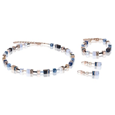 Колье Coeur de Lion, Blue-Beige, 4905/10-0710 Колье Coeur de Lion, Blue-Beige, 4905/10-0710. Германия