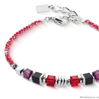 Браслет Coeur de Lion, Red-Silver, 3044/30-0317 Браслет Coeur de Lion, Red-Silver, 3044/30-0317. Германия