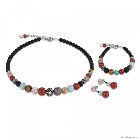 Браслет Coeur de Lion, Multicolor Gemstone, 4888/30-1561. Германия