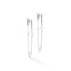 Серьги Coeur de Lion, White-Silver, 5076/21-1417 Серьги Coeur de Lion, White-Silver, 5076/21-1417
