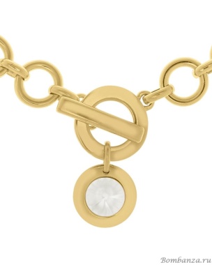 Колье VIDDA, Sweet, с кристаллом Swarovski, VD24.1-01853 хрустальный, 45см