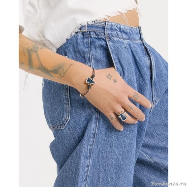 Кольцо Tra-la-ra, Vertice, разъемное, с кристаллом, TLR25-250P301 синий