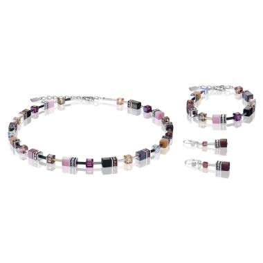 Серьги Coeur de Lion, Purple-Rose, 2838/20-0838 Серьги Coeur de Lion, Purple-Rose, 2838/20-0838