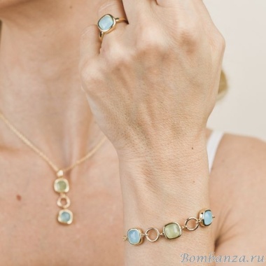 Браслет Boccadamo, METALLO E CRISTALLO XB1012DT