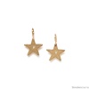 Серьги Franck Herval, Estrella, звезда с кристаллом Swarovski, FH24.1-12-68622 золотистый