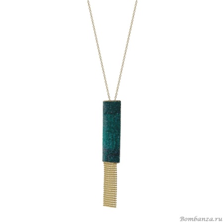 Колье Katerina Vassou, Bluebell, с цветными кристаллами, KV24.1-308971G зеленый